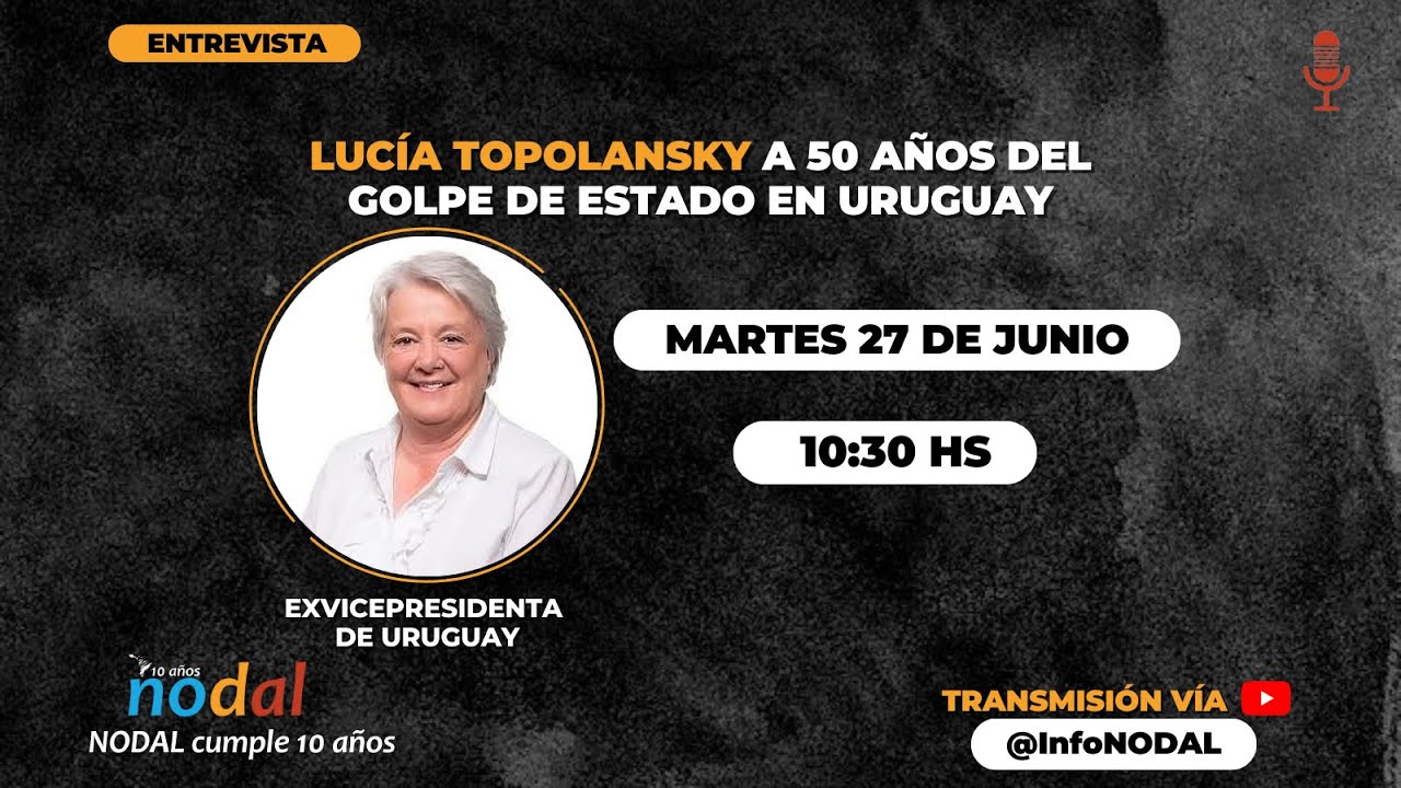 A 50 años del golpe de Estado en Uruguay Entrevista a Lucía