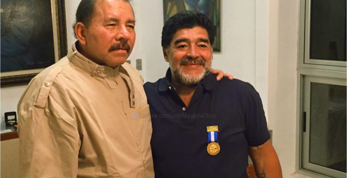 DIego Maradona Daniel Ortega