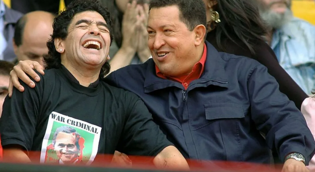 diego maradona hugo chávez