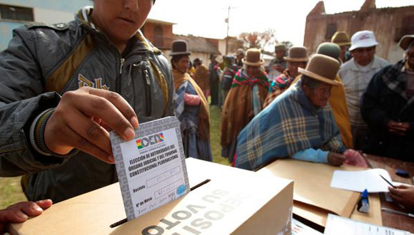 Bolivia El Tribunal Electoral Confirm Candidatos Para Las